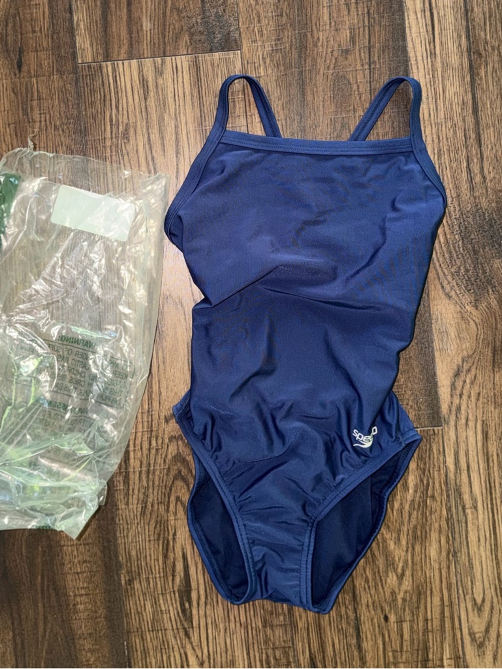 Speedo Women's Swimsuit One Piece ProLT Adult Size 26 Team Navy. New